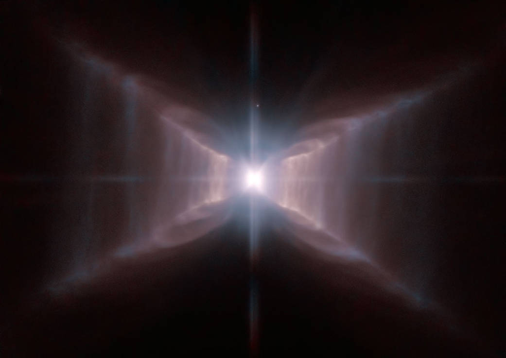Red Rectangle Encompasses Star