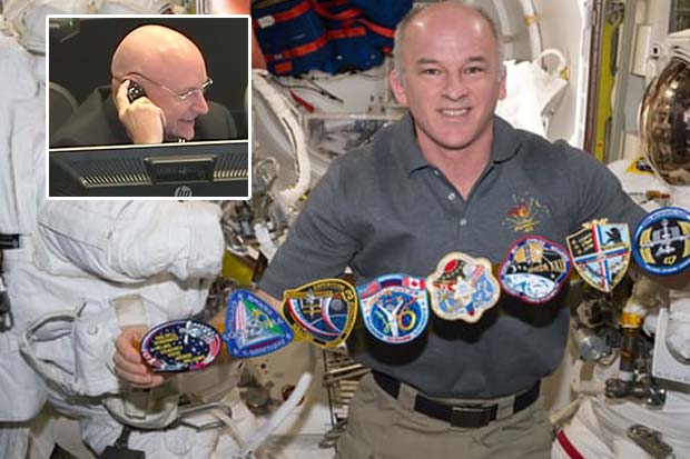 Record-Breaking Astronaut Jeff Williams Congratulated By Scott Kelly | Video