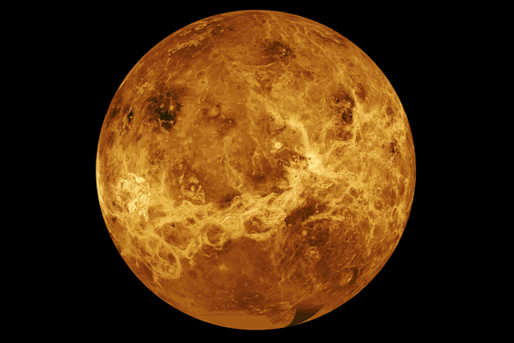 Science-fiction writers once likely that Venus competence demeanour like Earth underneath a thick covering of clouds; in reality, a universe is baked dry by a exile hothouse effect.
