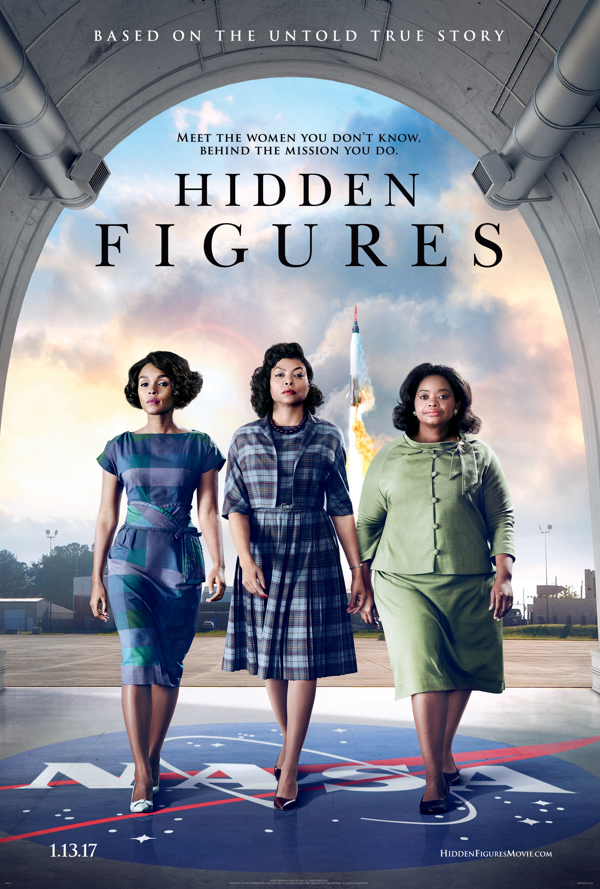"Hidden Figures" (Jan. 6)