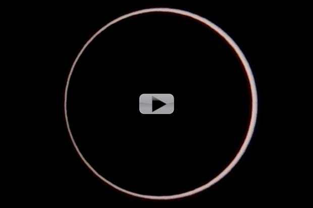 'Ring of Fire' Solar Eclipse Captured From Reunion Island | Video