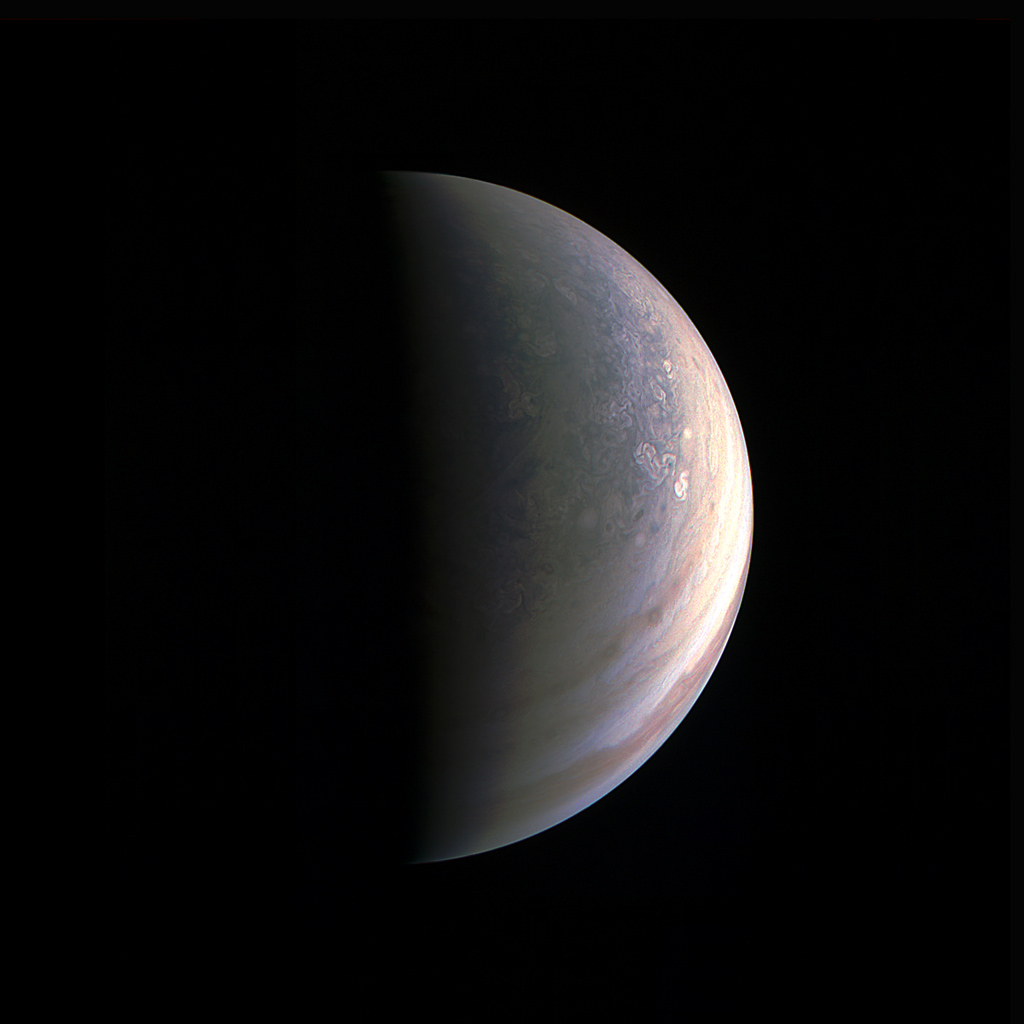Jupiter's Wild North Pole, Southern Auroras Photographed for 1st Time 