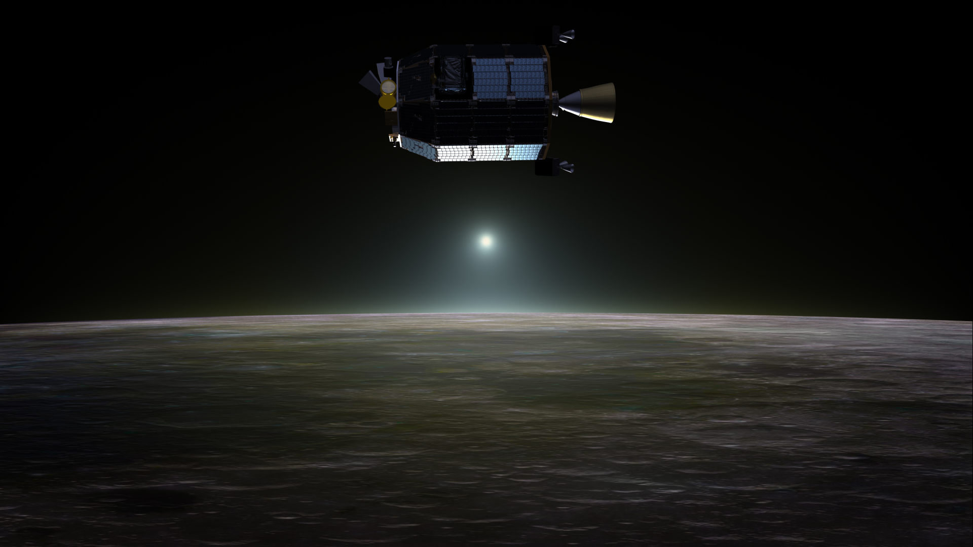Nanodust Cloud Shrouding the Moon Is Spawned by Meteoroid Impacts