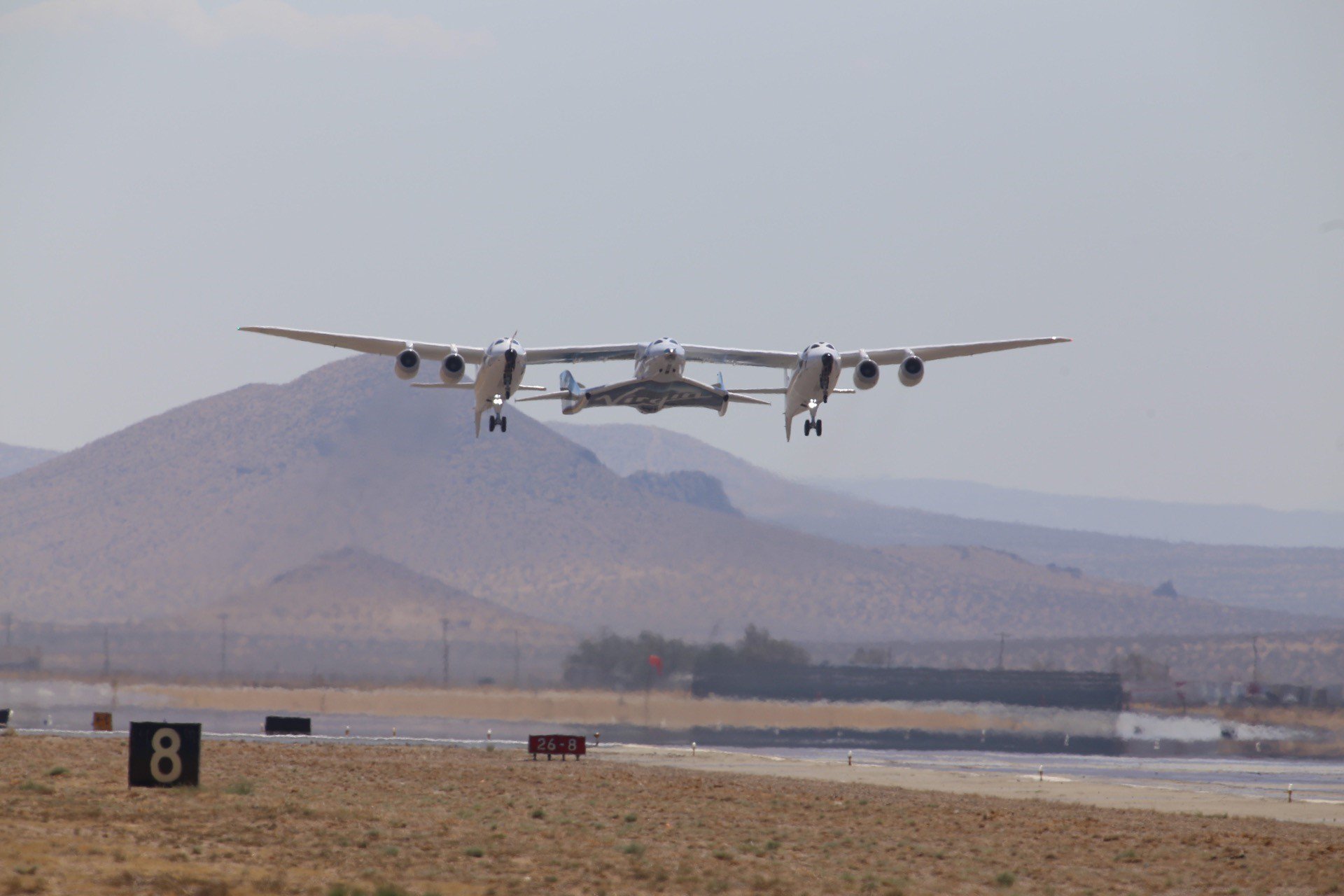 First Flight of VSS Unity