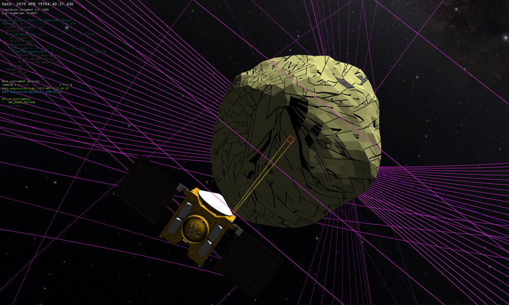 Journey to an Asteroid: 3D Software Plots OSIRIS-Rex's Complex Route