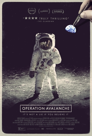 Official movie poster for Operation Avalanche
