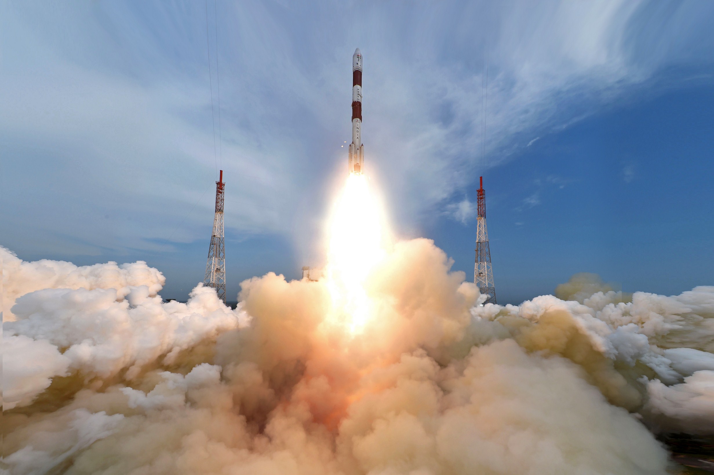 India's PSLV Rocket Launches 8 Satellites in Record 5th Mission This Year