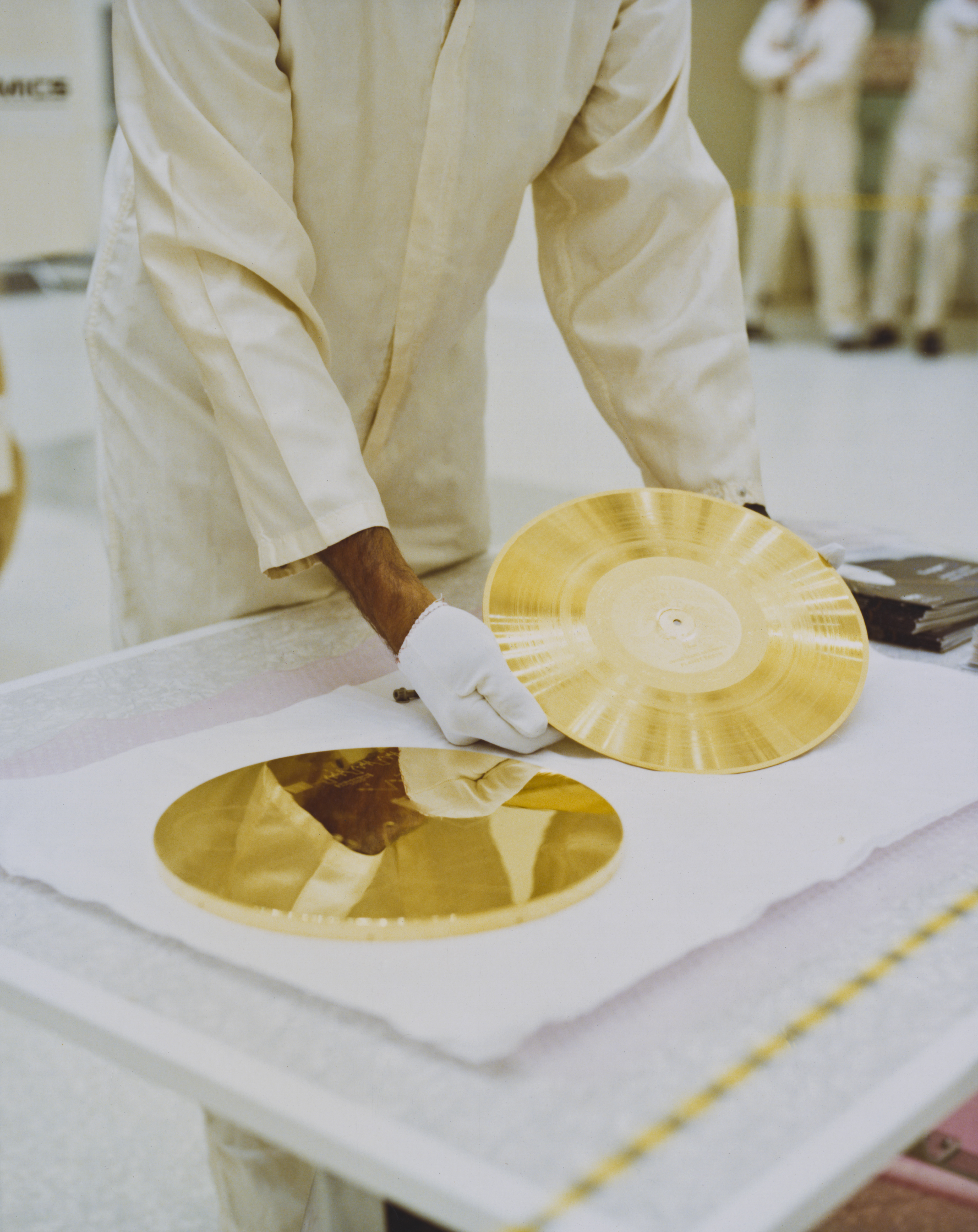 Crafted by NASA and Carl Sagan
