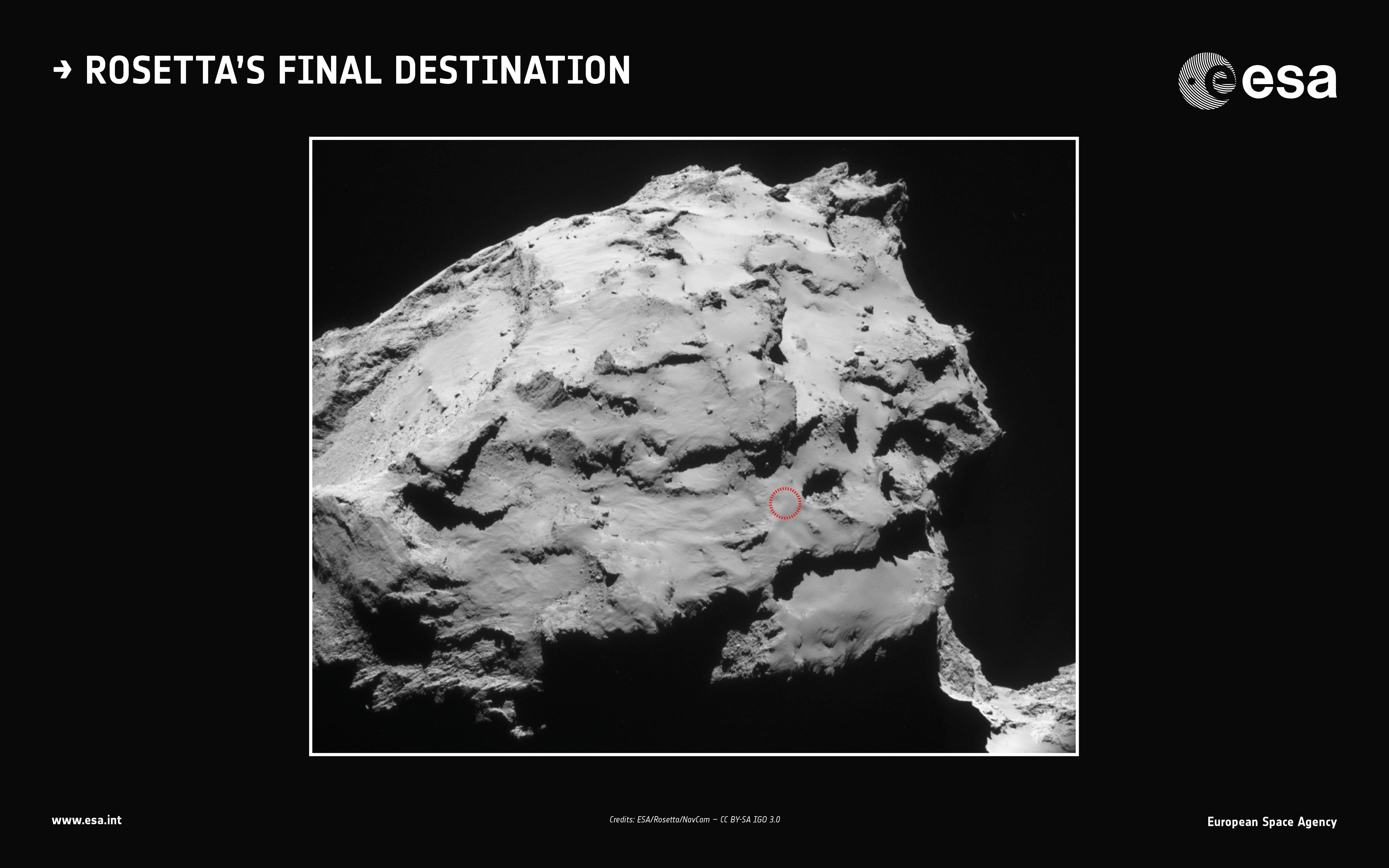 Rosetta Comet Spacecraft Is About to Plunge to Its Death