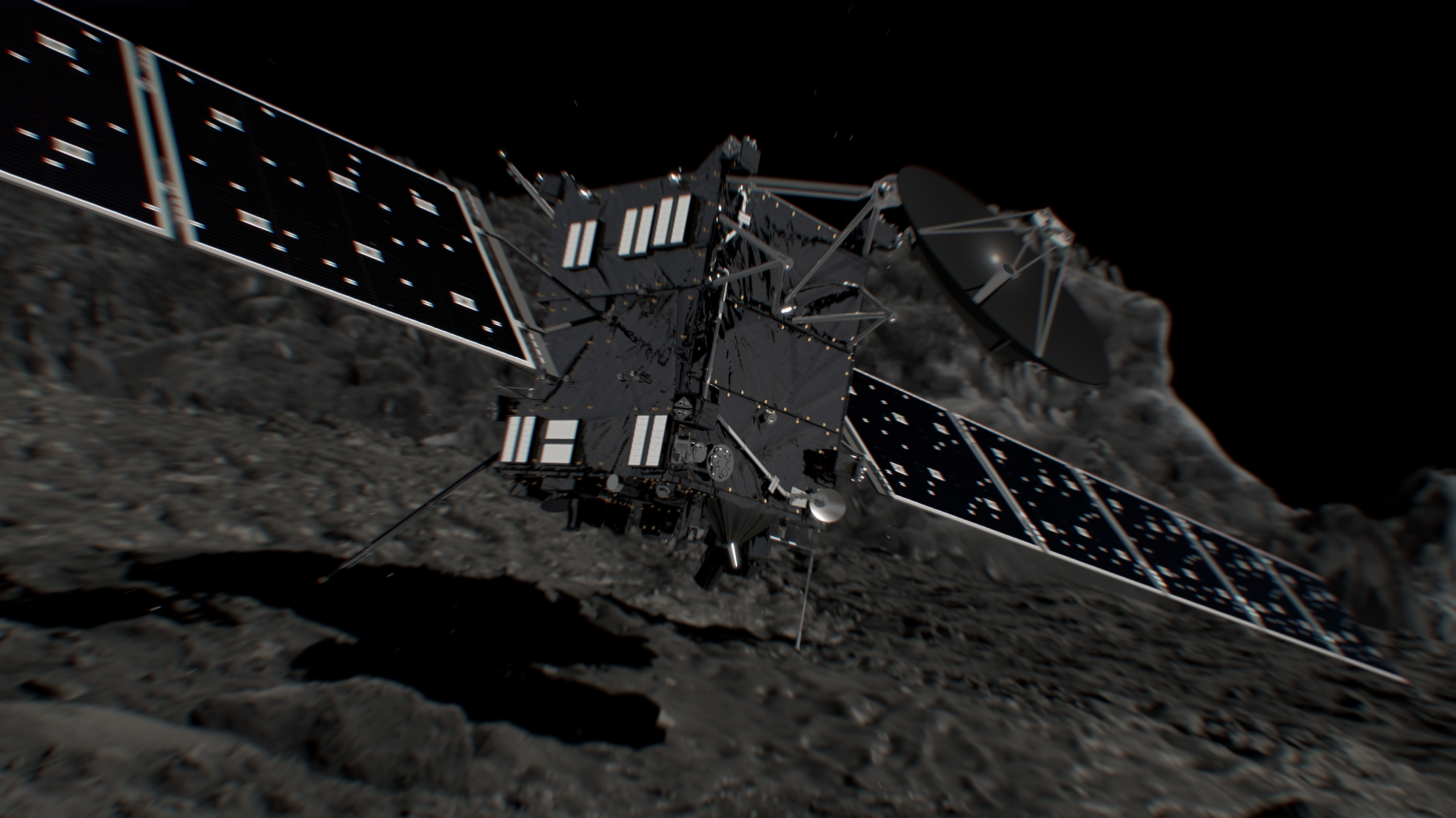 Goodbye, Rosetta! Spacecraft Crash-Lands on Comet in Epic Mission Finale
