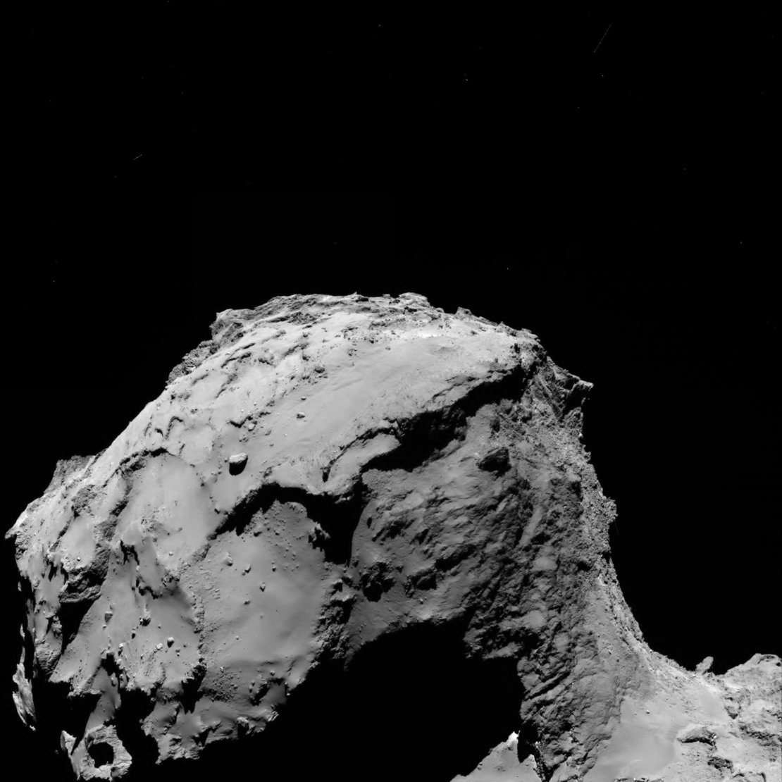 Comet 67P from 9.8 miles (15.5 km)