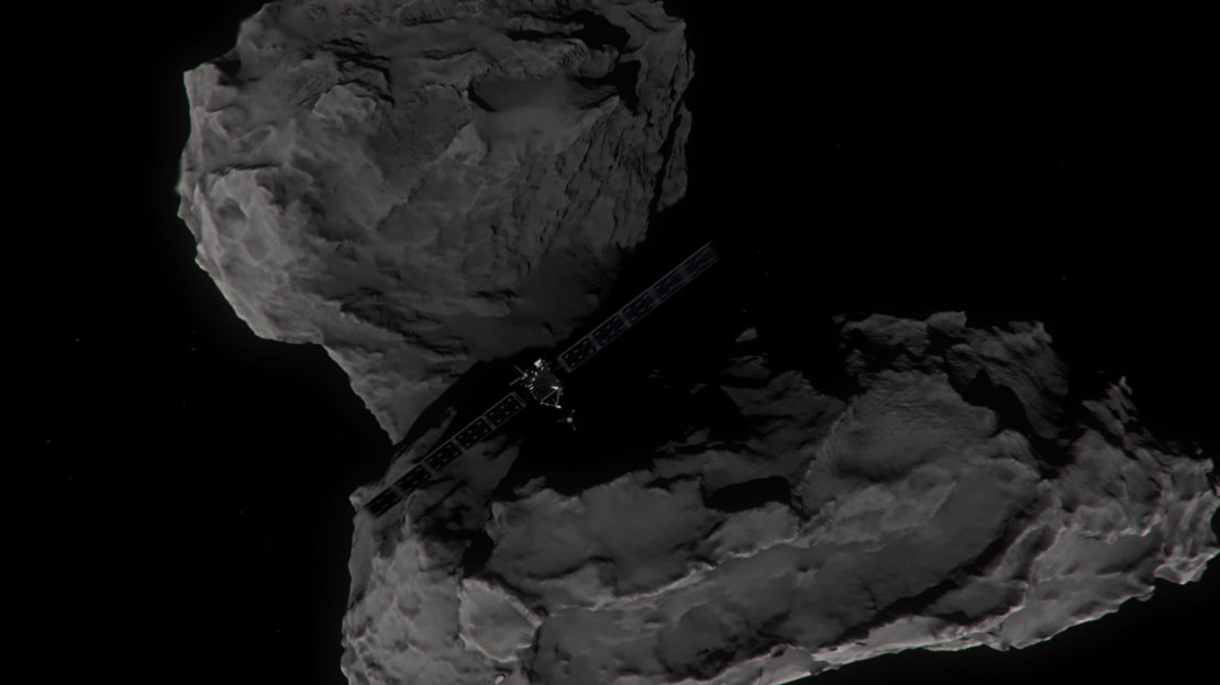 In Images: Rosetta Spacecraft's Last Comet Photos During Crash-Landing