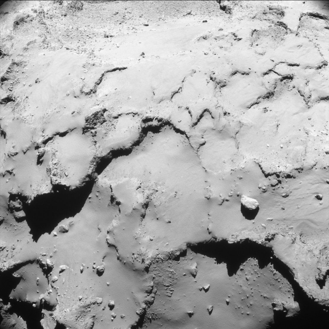 Comet 67P from 10.8 miles (17.4 km) 