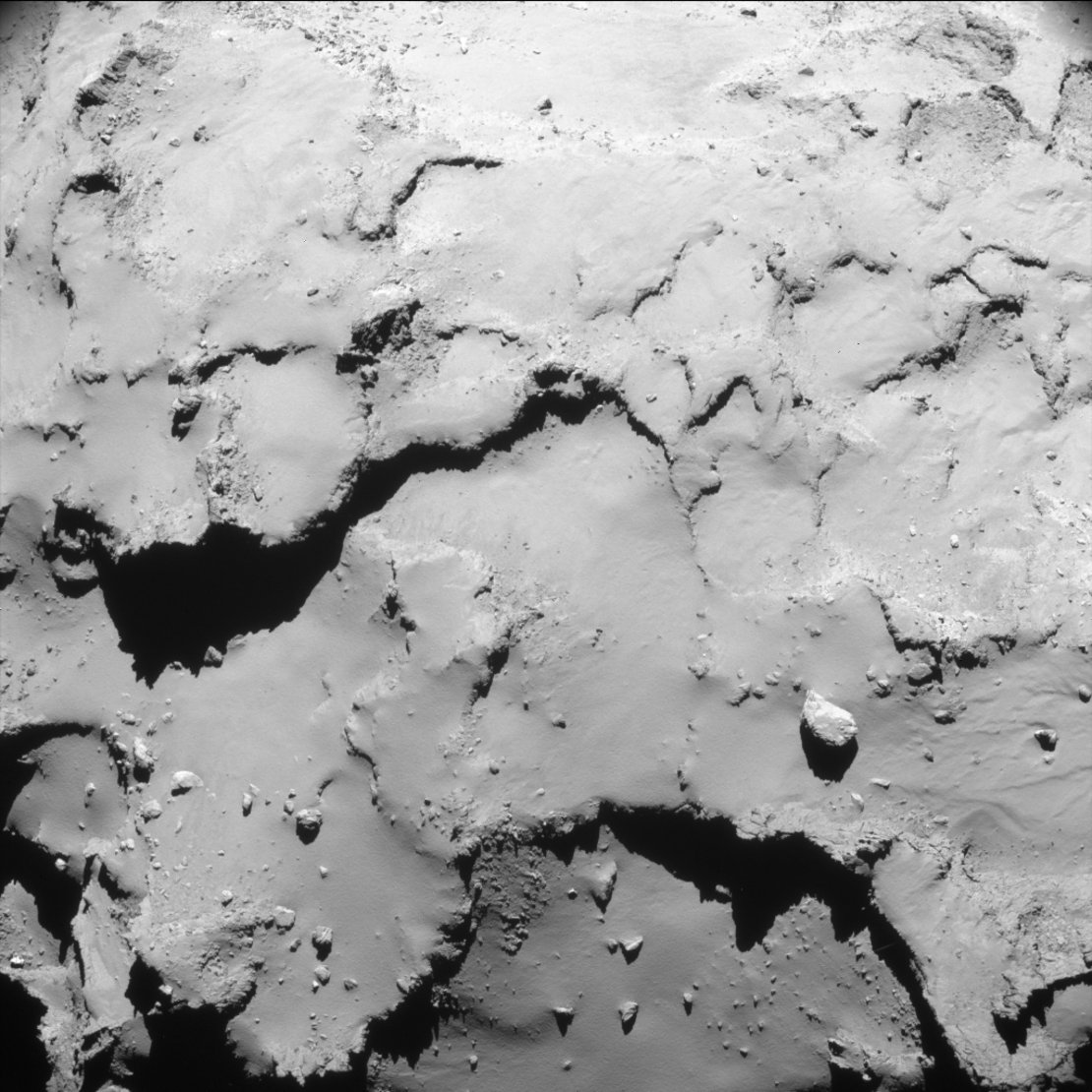 Comet 67P from 11.2 miles (18.1 km) 