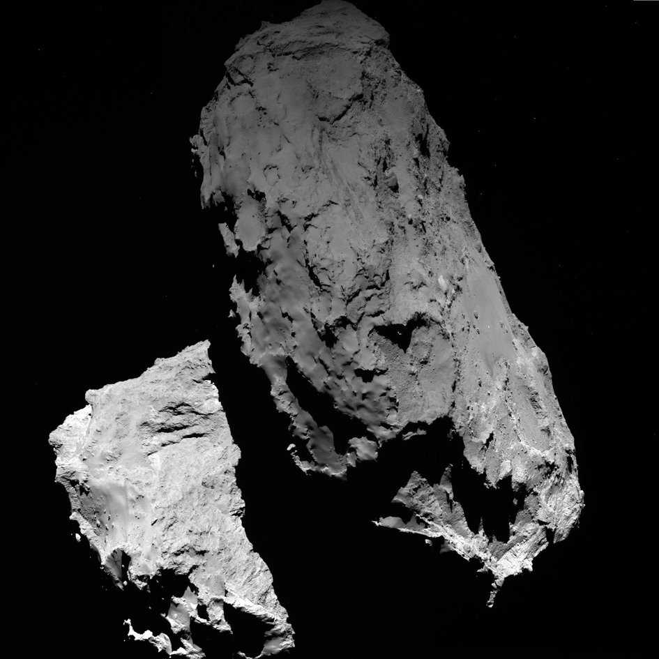 Comet 67P from 14.2 miles (22.8 km) 