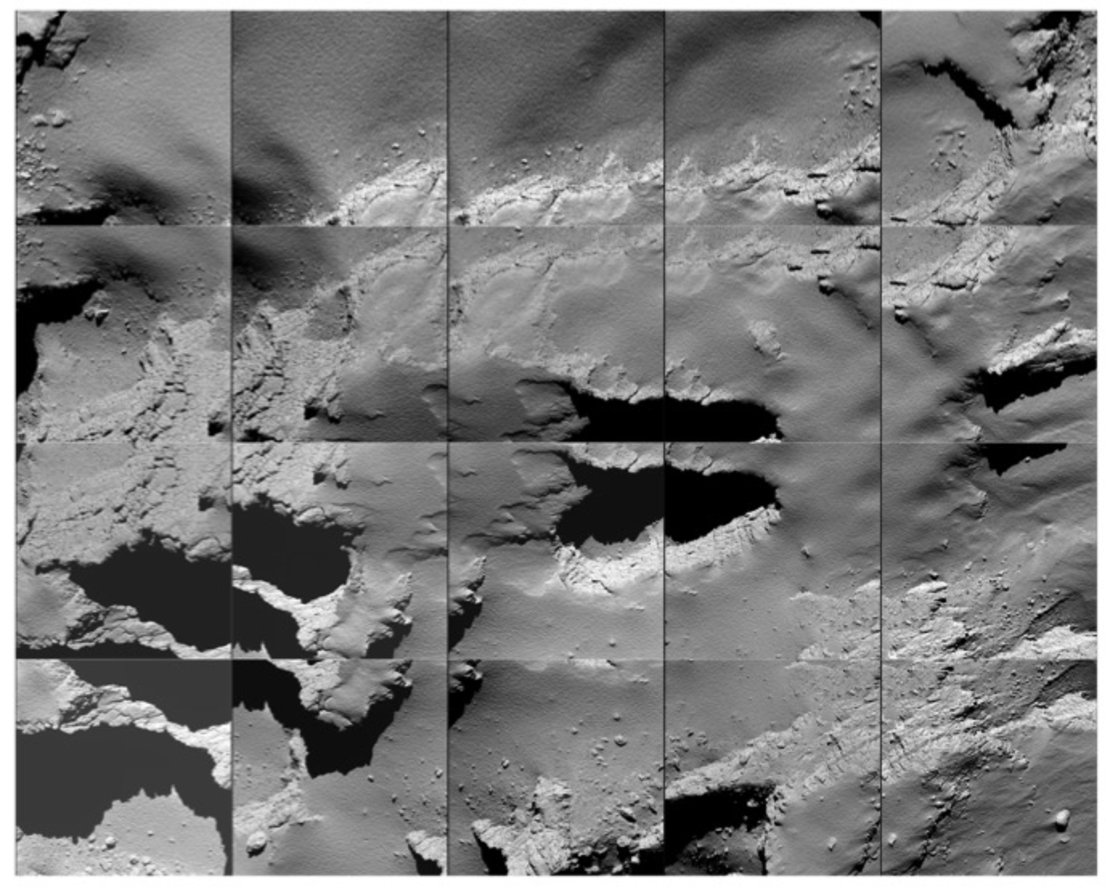 Rosetta's Crash Site