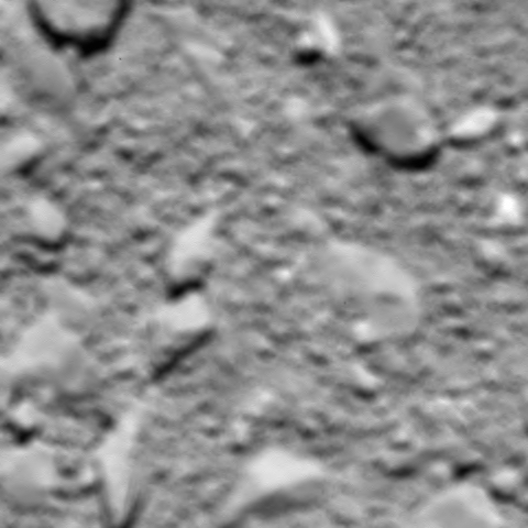 Parting Shots: The Rosetta Spacecraft's Last Photos of Comet 67P