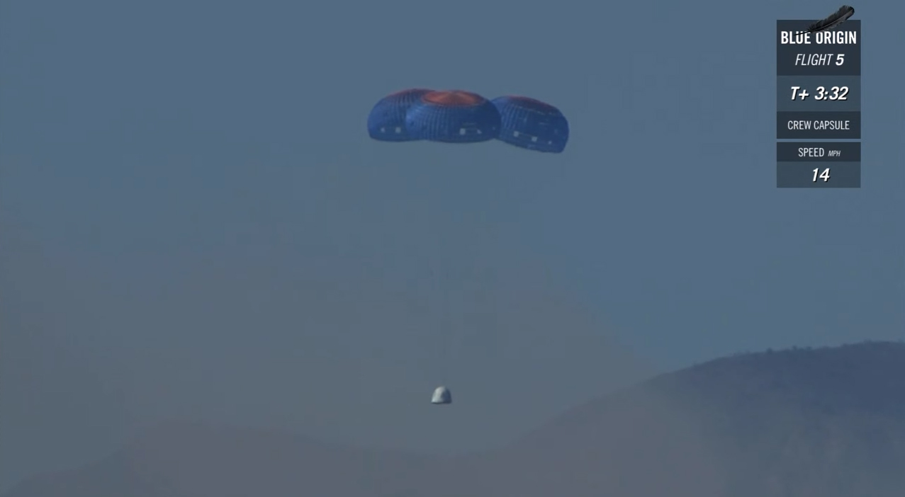 In Pictures: Blue Origin's New Shepard Capsule Tests In-Flight Abort System