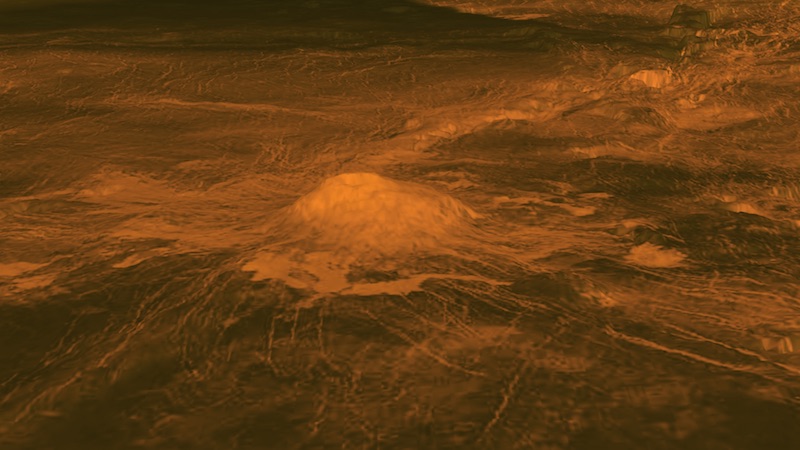 Volcanoes on Venus Erupted Recently, New Study Suggests