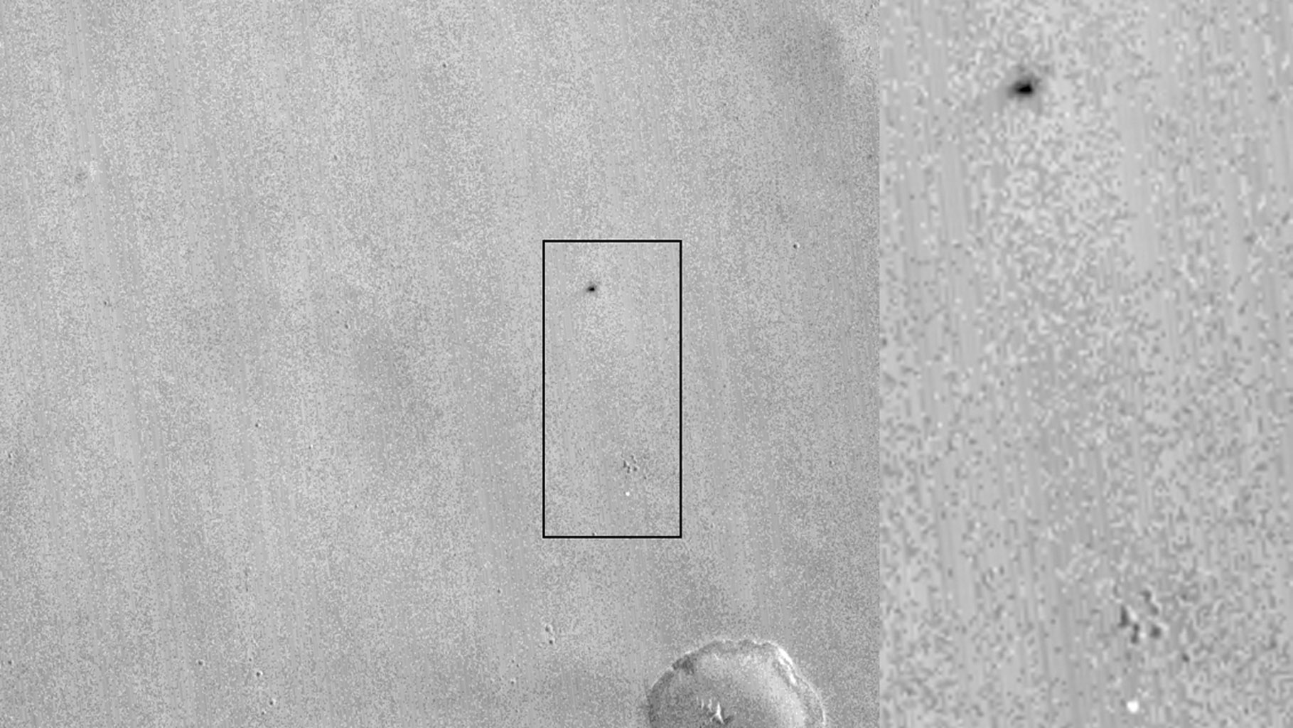 RIP, Schiaparelli: European Mars Lander's Crash Site Seen By NASA Probe - Space.com