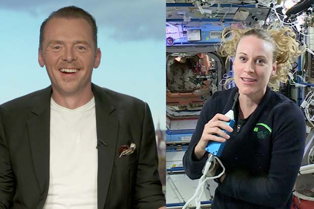 Star Trek Beyond's 'Scotty' Talks To Space Station Astronaut | Video