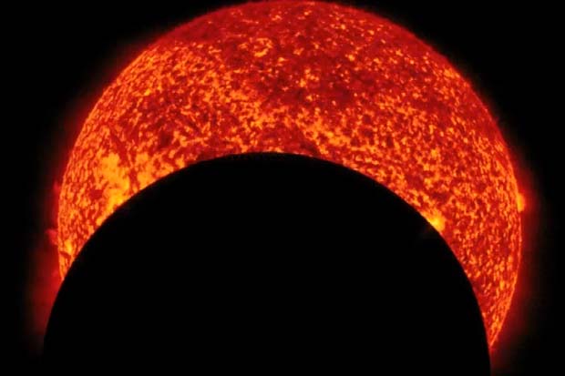 Moon Gets In Way Of Spacecraft's Sun View | Video