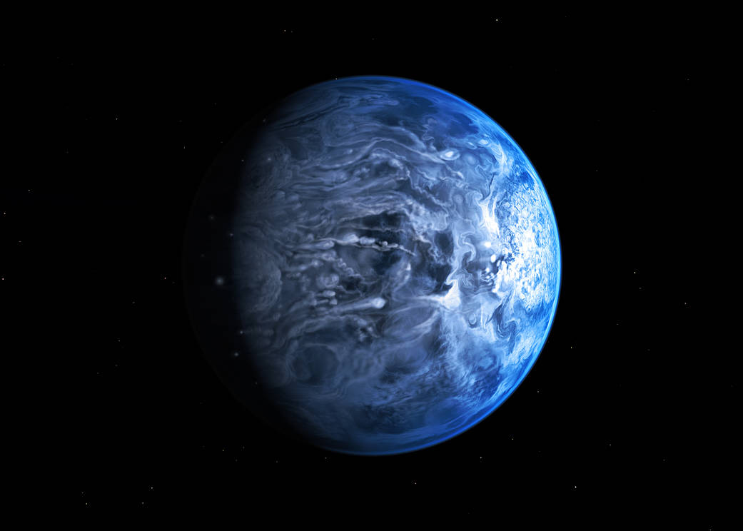 This Blue Alien Planet Is Not at All Earth-Like