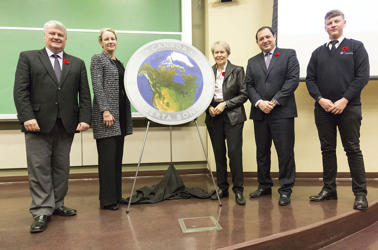 Canada's First Woman in Space, Astronaut Roberta Bondar, Honored with Coin