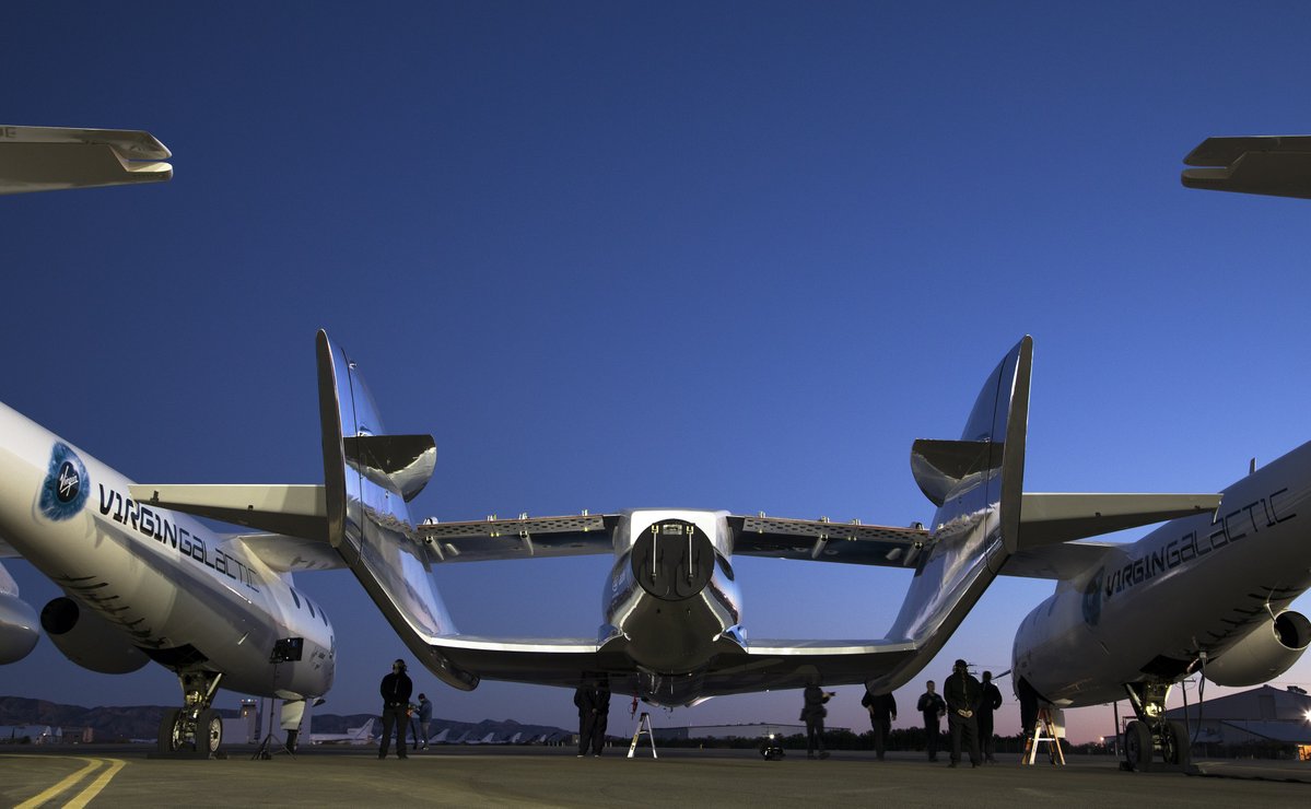 In Pictures: Virgin Galactic's 1st Glide Flight of VSS Unity Spaceship