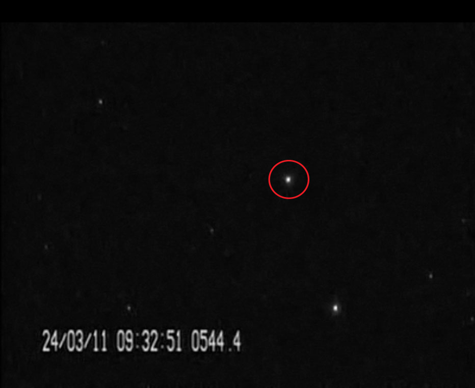 You can see it from the ground