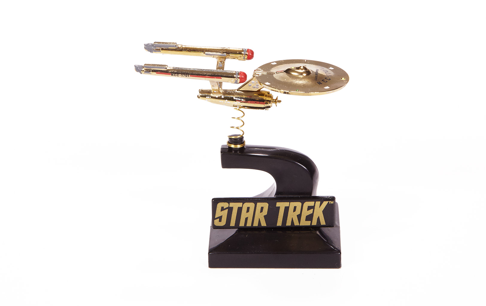Enterprise Monitor Mate Bobble Ship (24K Gold-Plated)