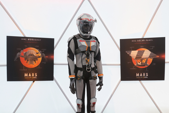 A realistic spacesuit in National Geographic's 