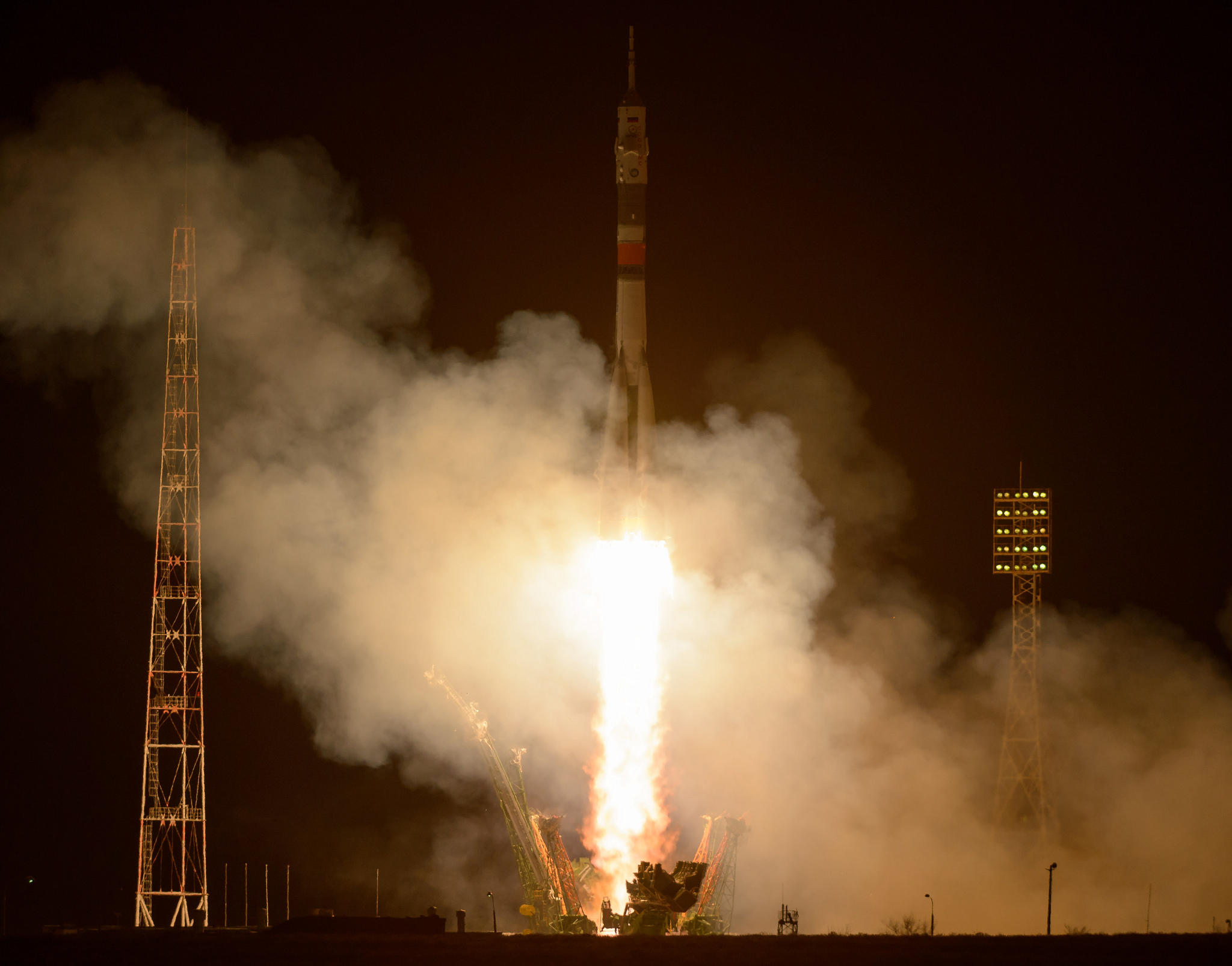 Four crews launching to the ISS