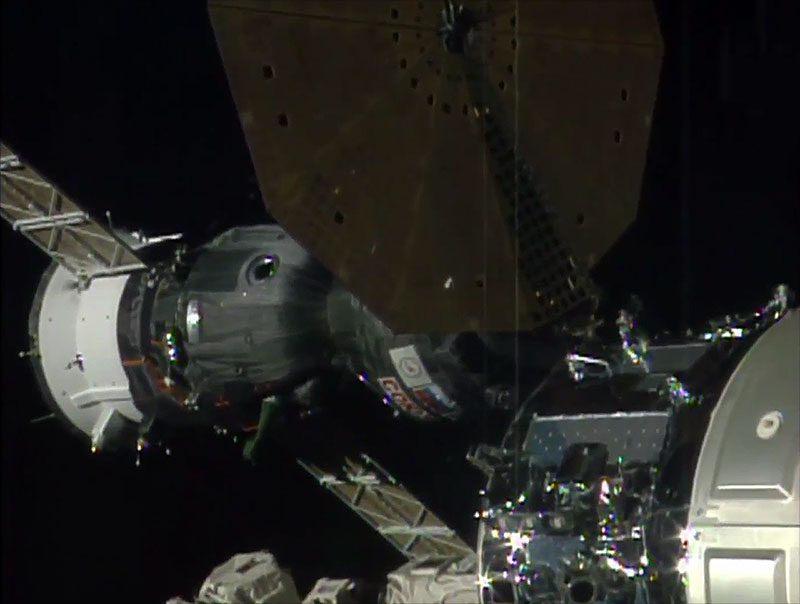 US, Russian and French Crew Arrives at Space Station for 6-Month Stay