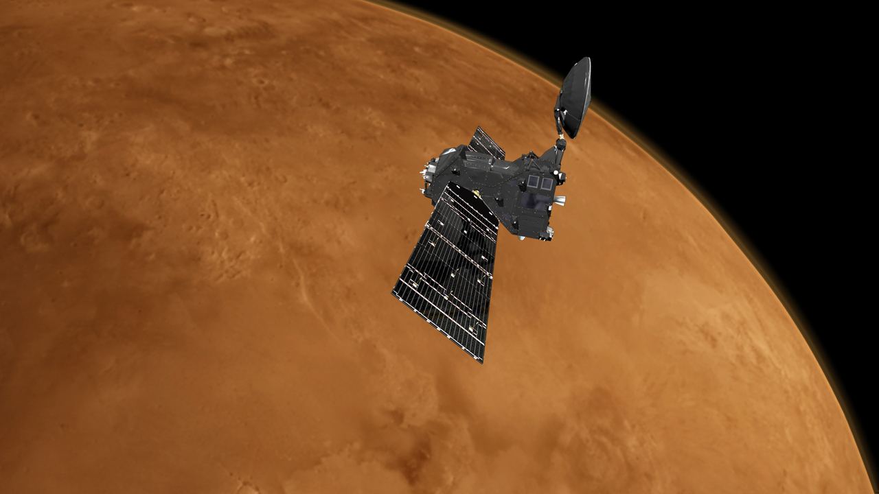 Europe's New Mars Orbiter Begins Testing Science Gear