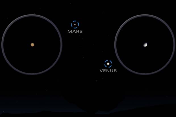 Venus and Mars After Sunset, Geminids 'Rain' And More In Dec. 2016 Skywatching | Video