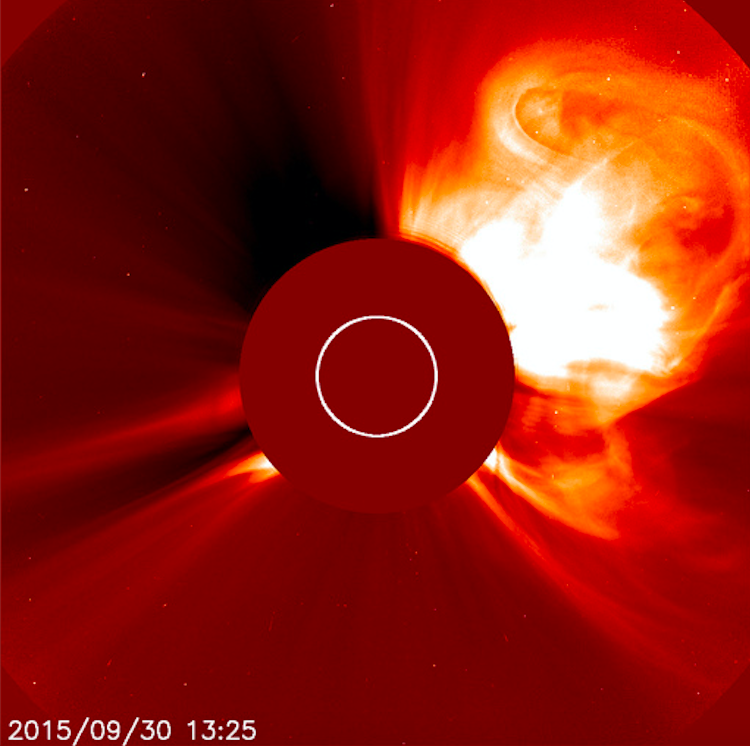 Sun Storm May Have Caused Flare-Up of Rosetta's Comet