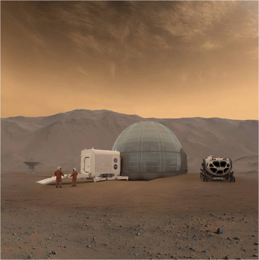 'Mars Ice Home': Team Chips Away at Off-Earth House's Design 