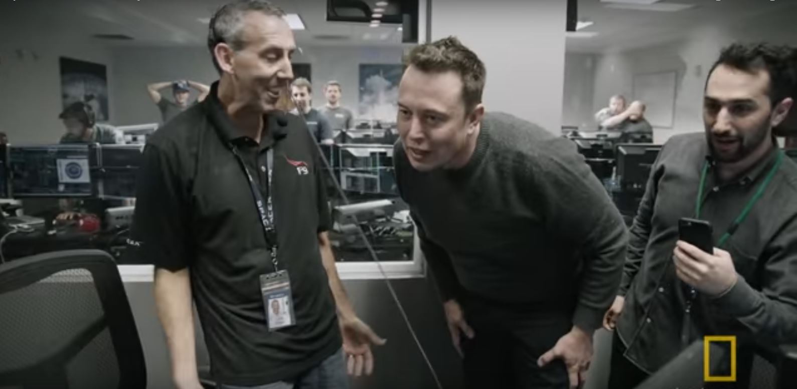 Elon Musk Shows Childlike Joy (and Dread) in Rocket-Landing Video