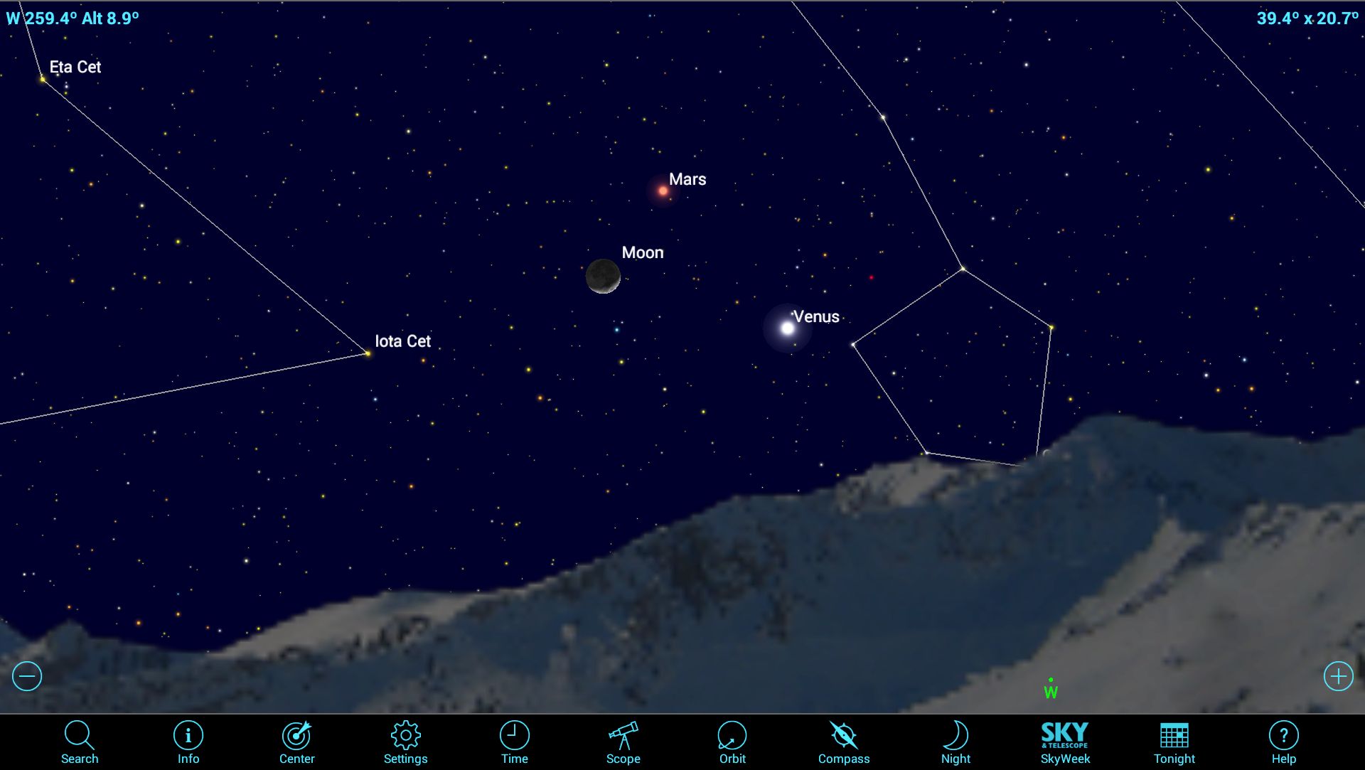 Previewing 2017's Biggest Skywatching Events Using Mobile Astronomy Apps -- Part 1