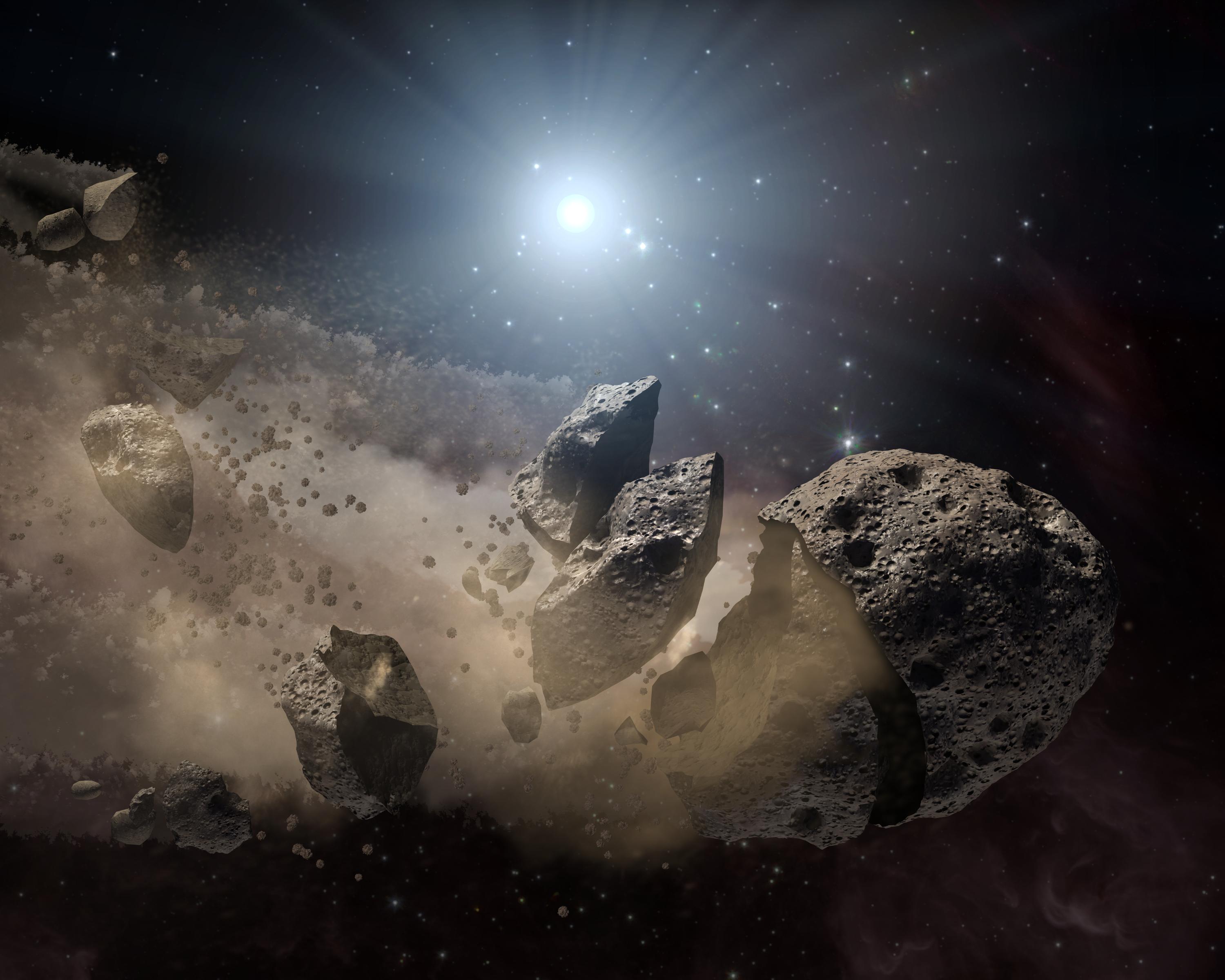 Space Shredder: Sun May Be Tearing Asteroids Apart