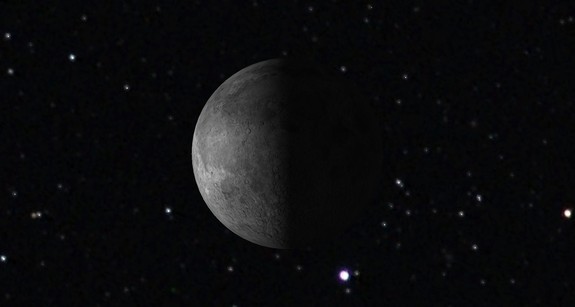skywatching Last Quarter Moon