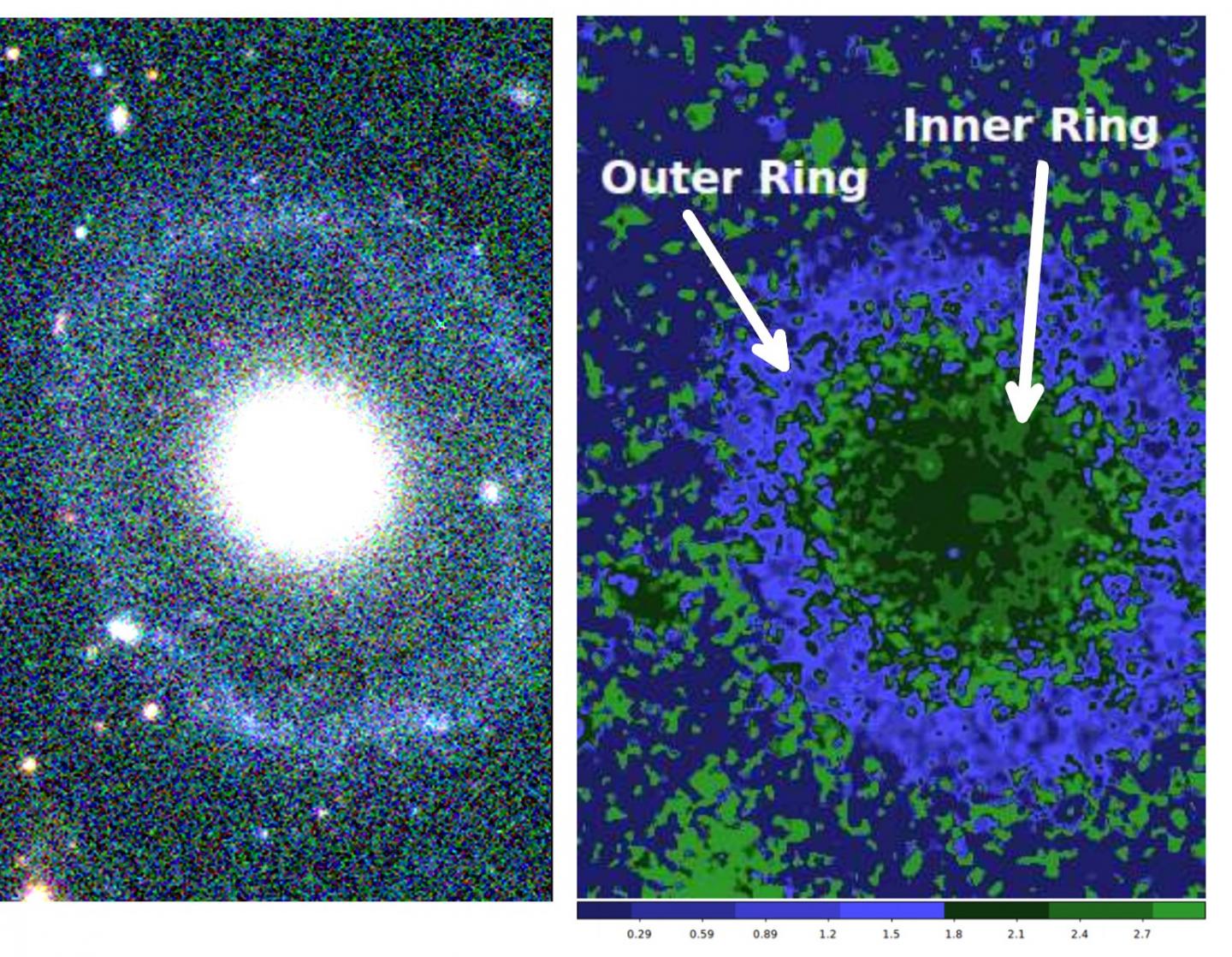 This Double-Ringed Galaxy Is One of the Rarest Types Ever Seen