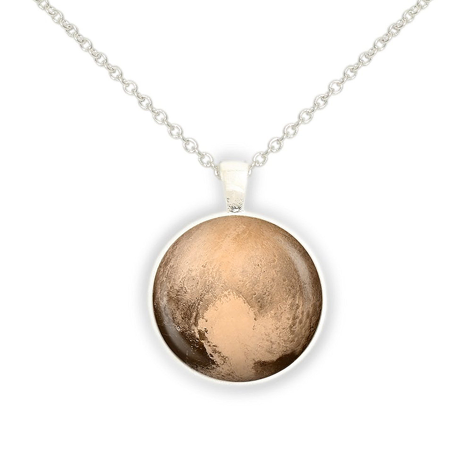 Pluto&rsquo;s 'Heart' Necklace