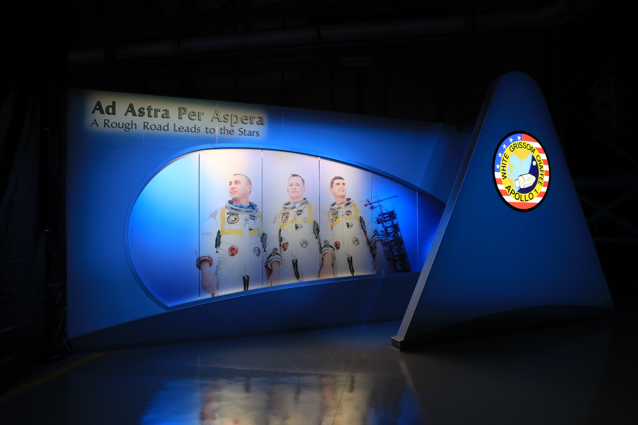 Remembering the Apollo 1 Crew: 'Ad Astra Per Aspera' Exhibit in Pictures