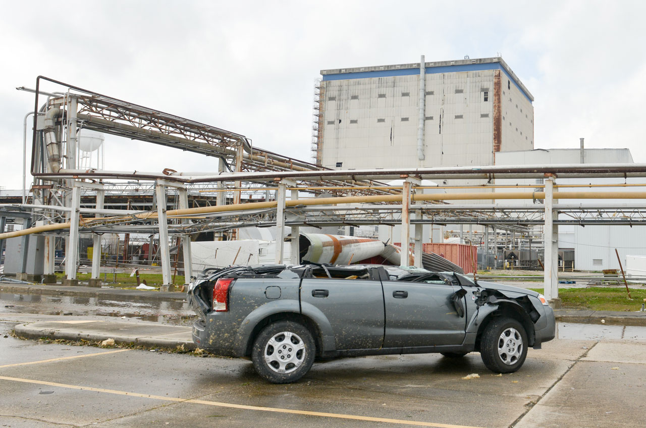 Tornado Destroys First NASA Space Shuttle External Tank to Stand on Launch Pad