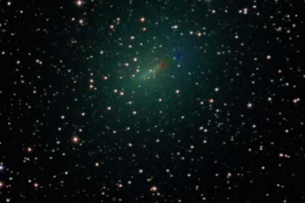 Green Comet 45P Captured by Slooh Telescopes | Video