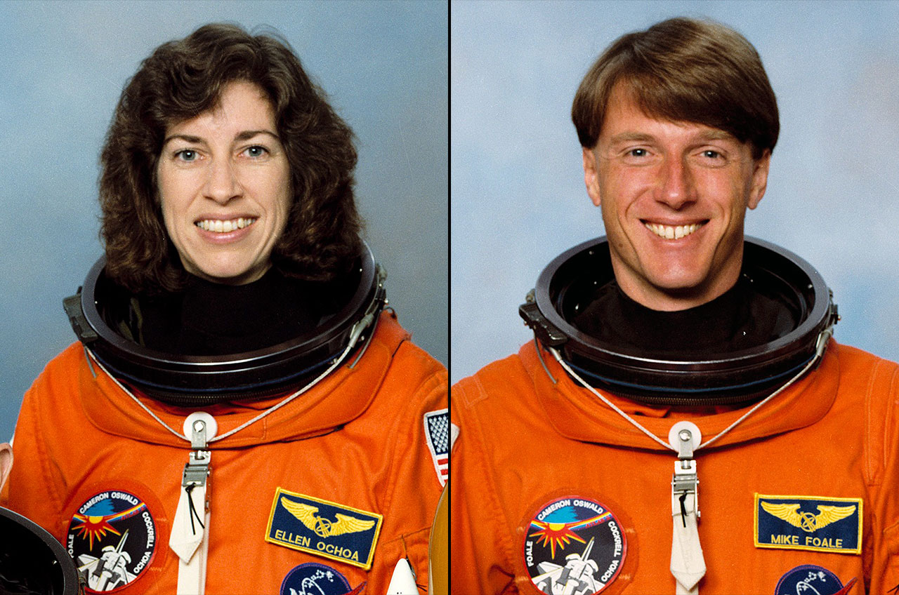 Space Shuttle Crewmates Ochoa and Foale to Enter Astronaut Hall of Fame