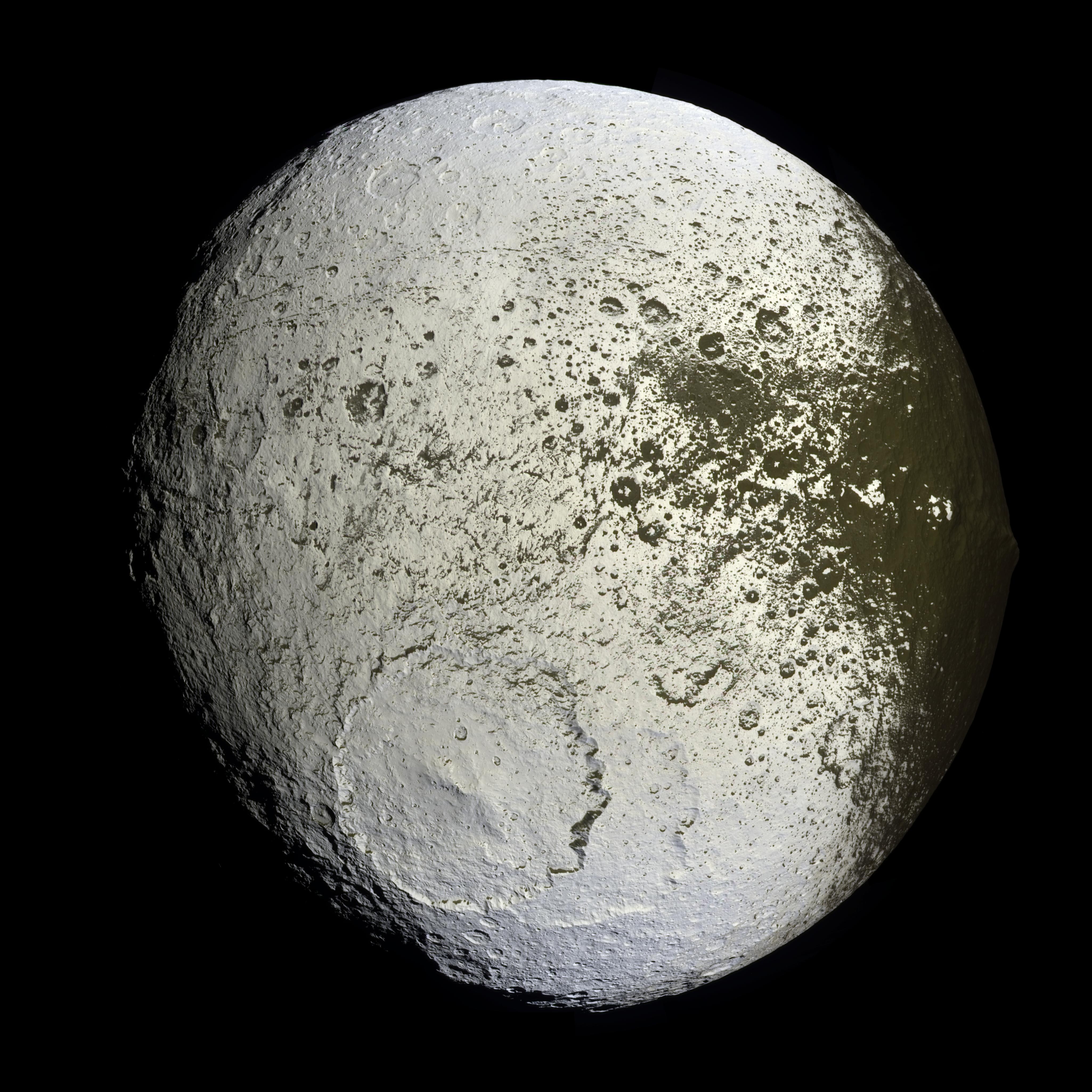 The moon Iapetus is an alien Death Star.