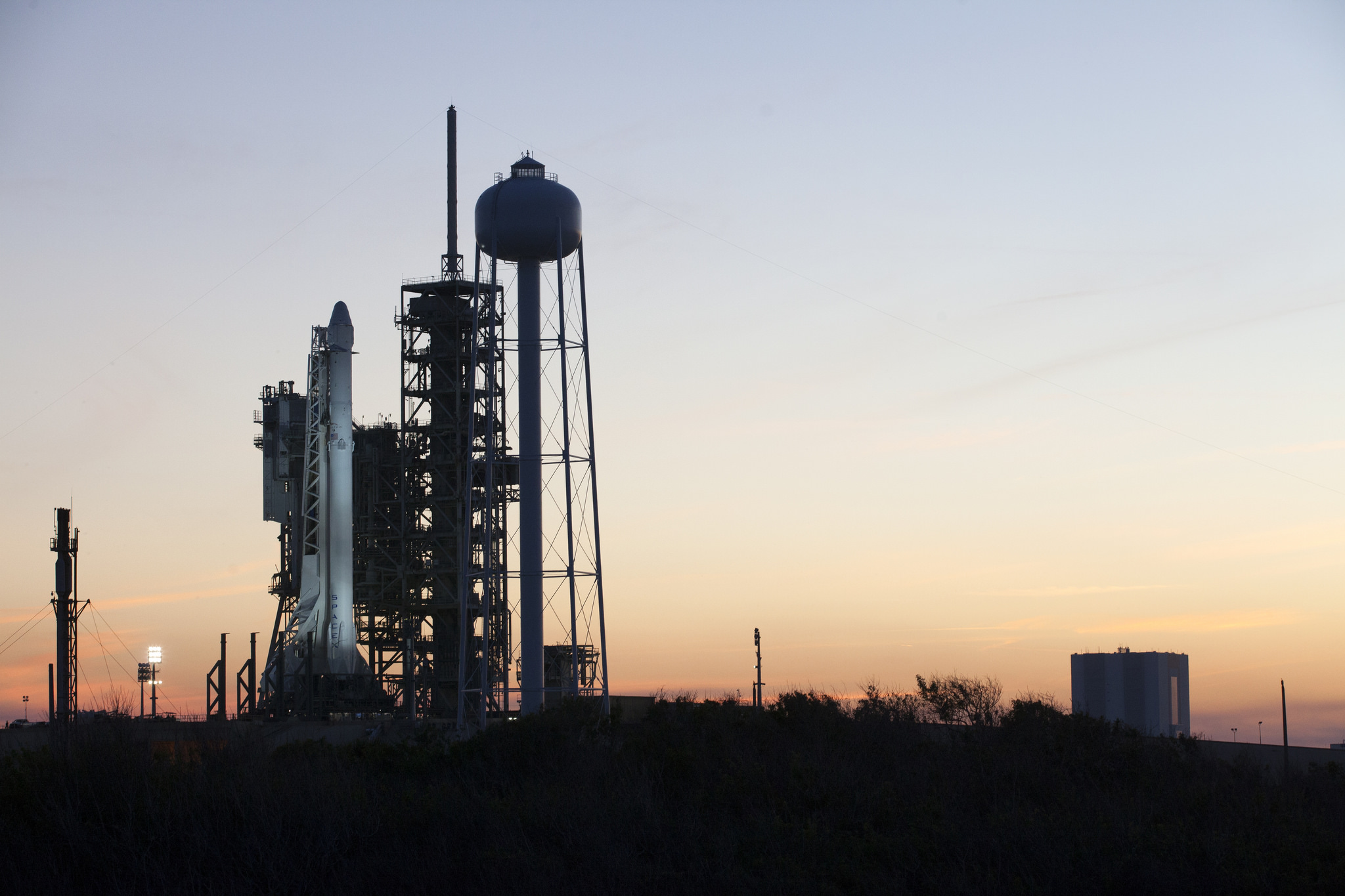 SpaceX to Make Its 1st Launch from Historic Apollo-Era Pad Today